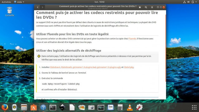 Codecs dvd Ubuntu 17.10