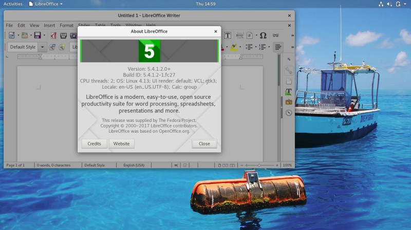 LibreOffice 5.4