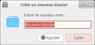 Nouveau dossier