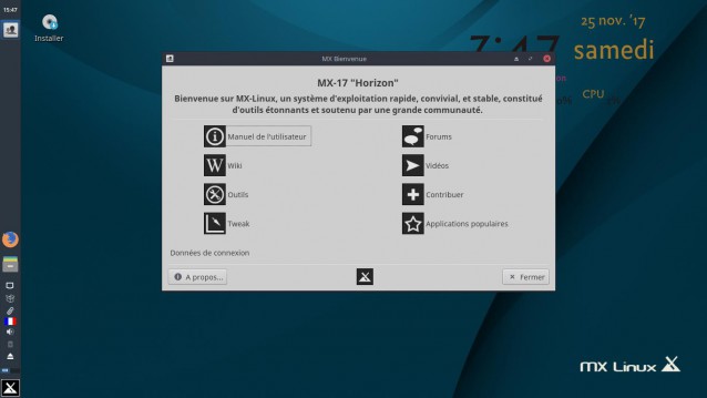 Bureau MX Linux 17 beta 2