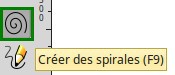 Créer des spirales