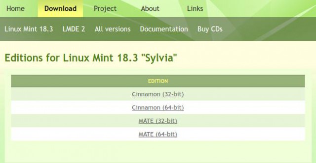 Download Linux Mint 18.3