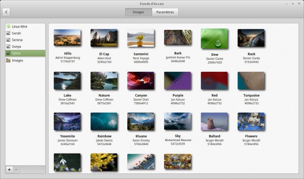 Fond d'écran Linux Mint 18.3 Sylvia
