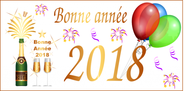 Cotillons Bonne Année 2018