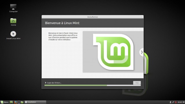 Installation de Linux Mint 18.3