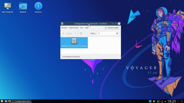 Imprimante installée automatiquement sous NetRunner