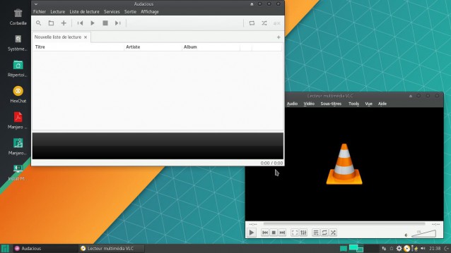 Multimédia Audacious et VLC