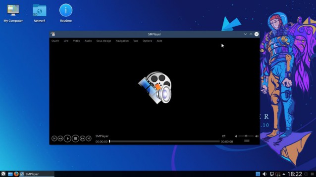 Smplayer sous NetRunner 17.10