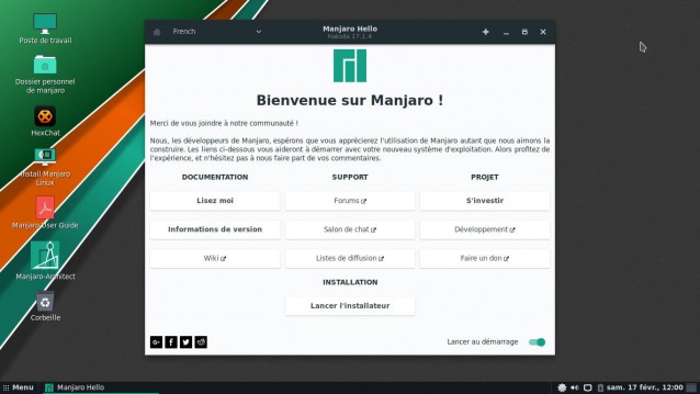 Manjaro Linux 17.1.4 Mate