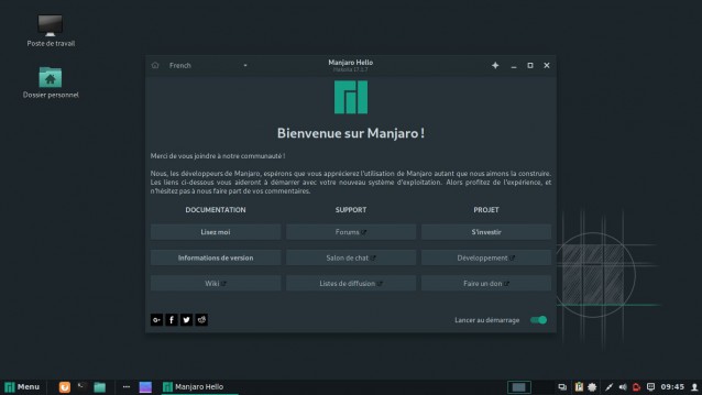 Manjaro 17.1.7 Cinnamon