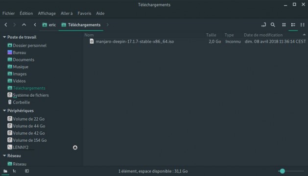 Manjaro Deepin