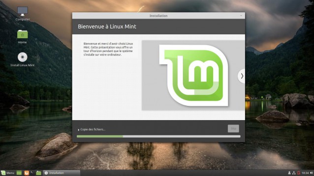 Installation de Linux Mint 19
