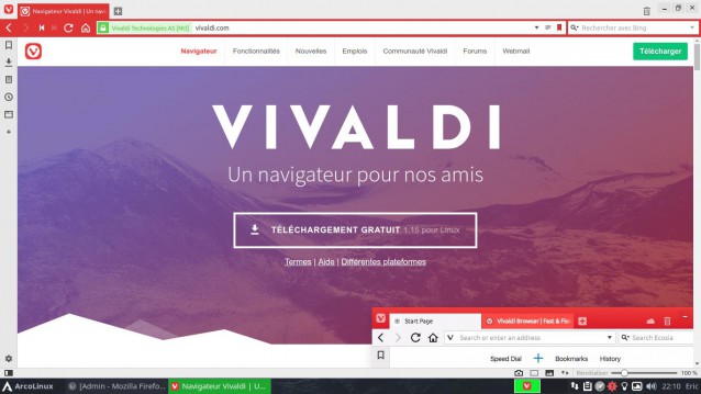 Navigateur internet Vivaldi