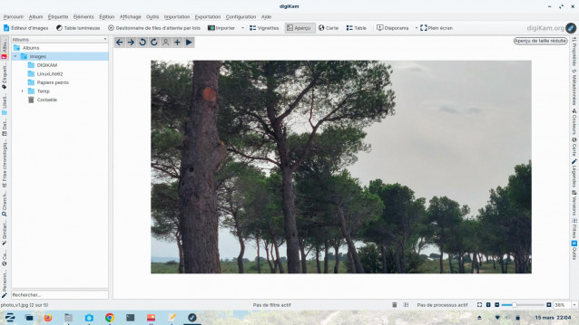digikam apercu